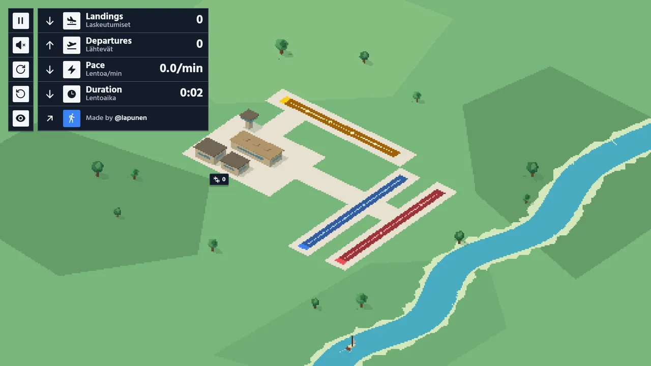 Screenshot of Airport Simulator