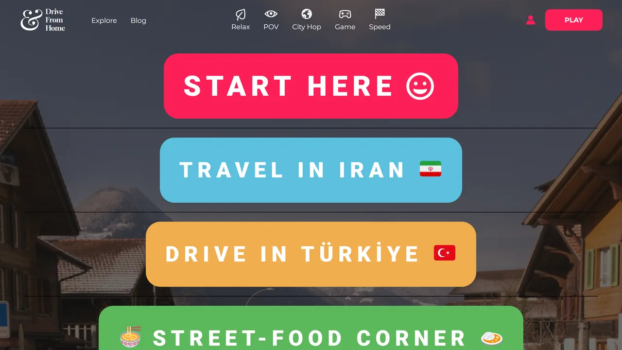 Screenshot of Drive From Home