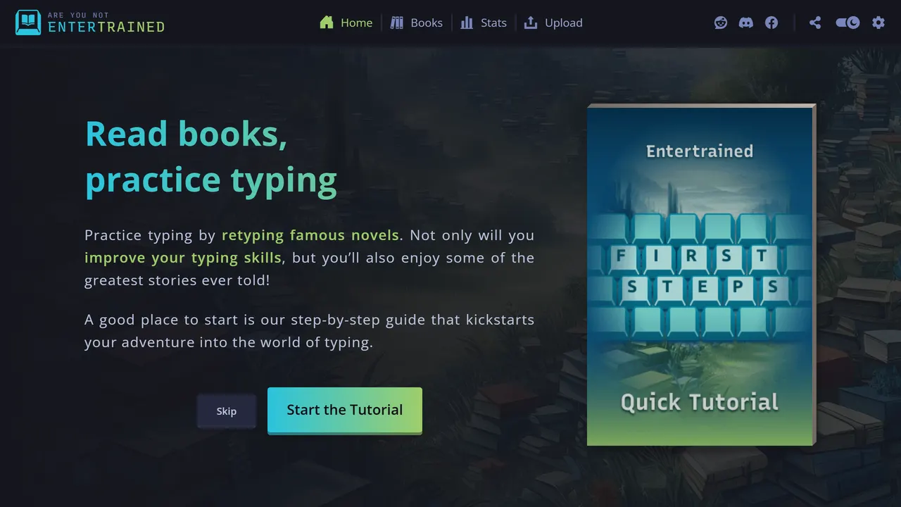Screenshot of Entertrained