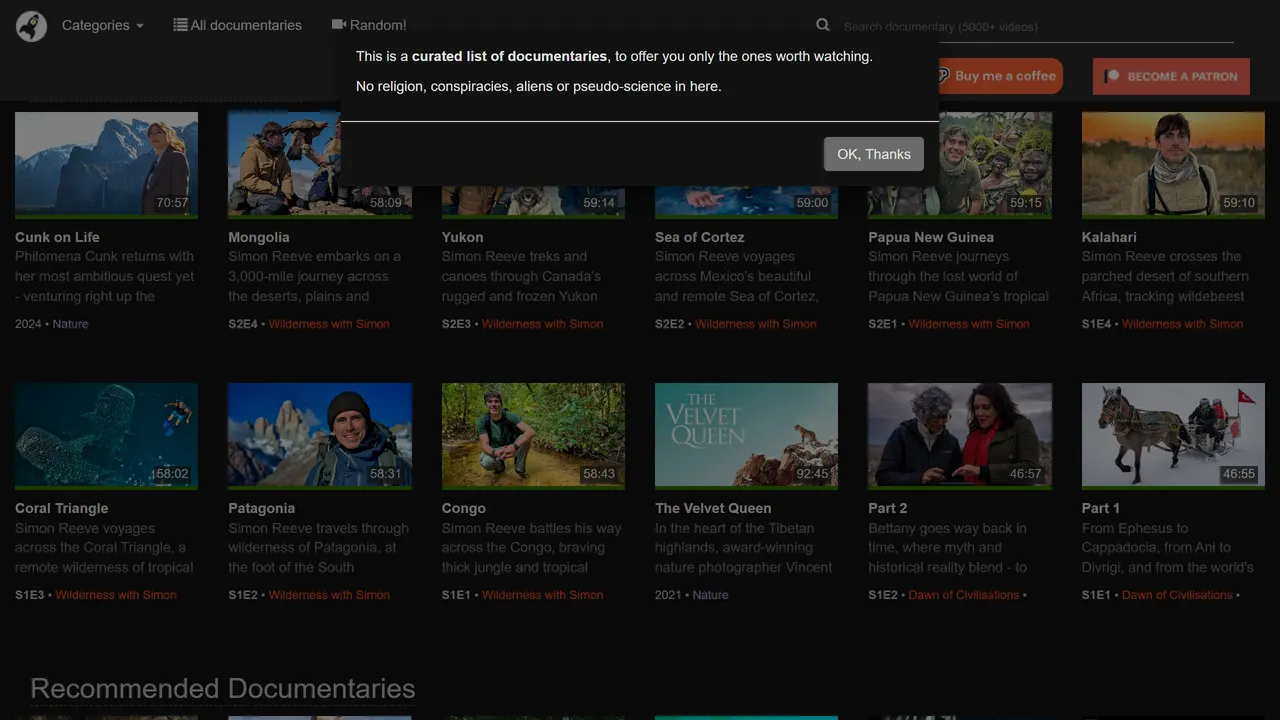 Screenshot of I Have No TV