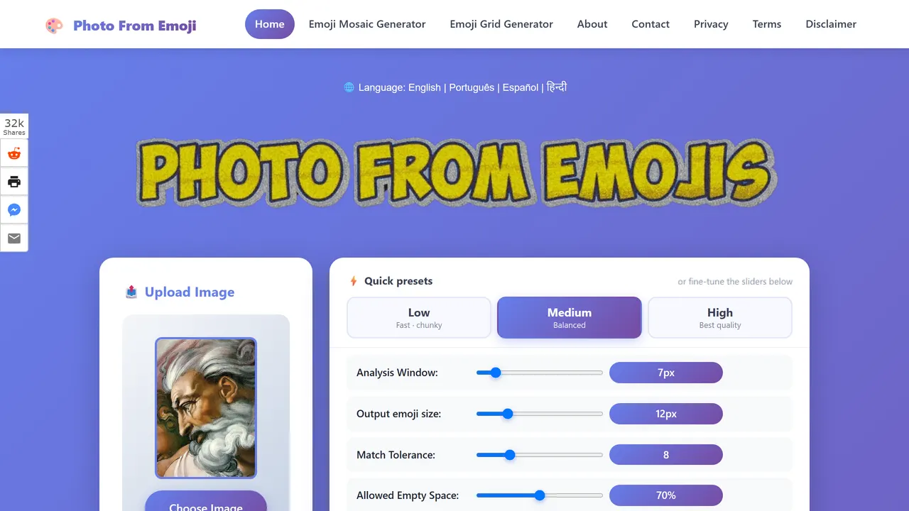 Screenshot of Photo From Emoji