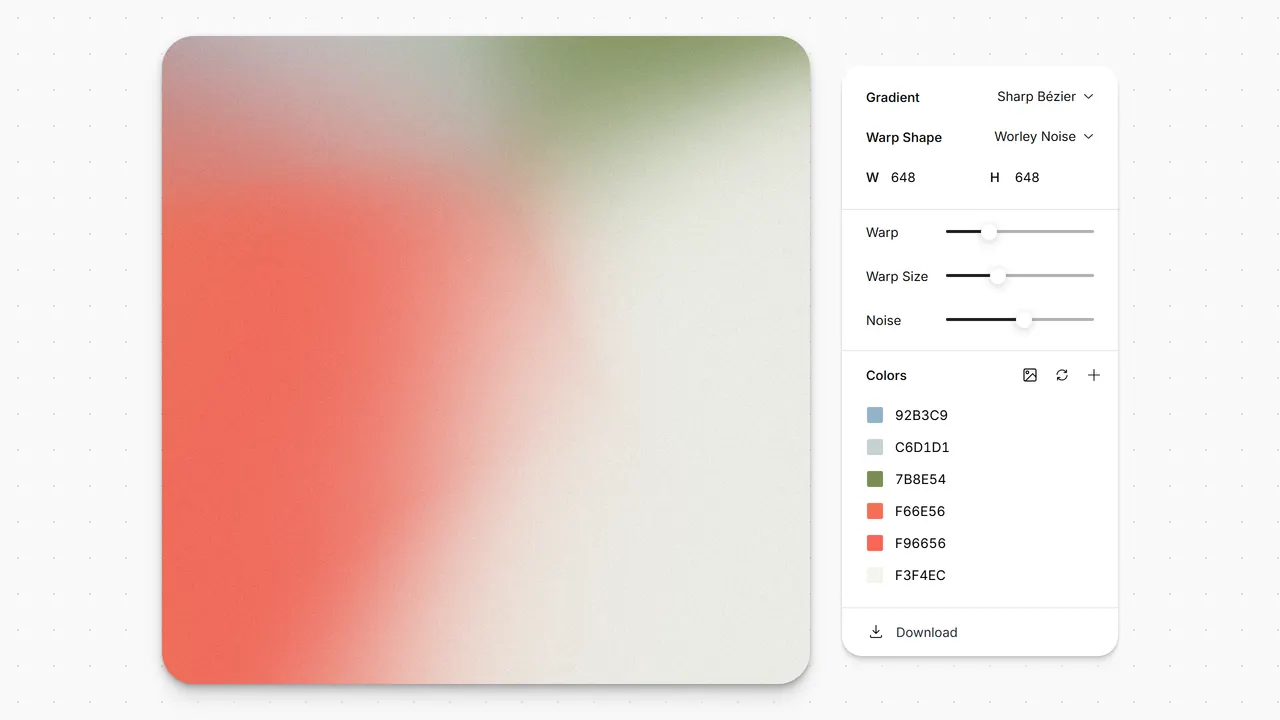 Screenshot of Photo Gradient