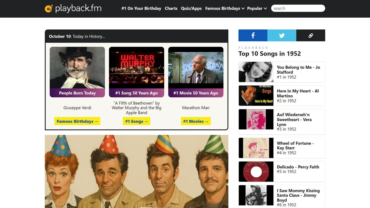 Screenshot of Playback.fm