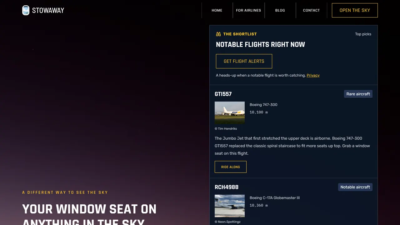 Screenshot of Stowaway